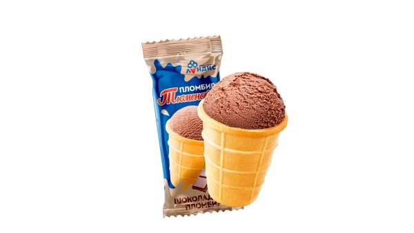 Ваф/ст "Тюменский пломбир" 15% шоколадный 80 гр/30шт