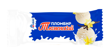 Весовое мороженое "Тюменский пломбир" ванильный 400 гр.