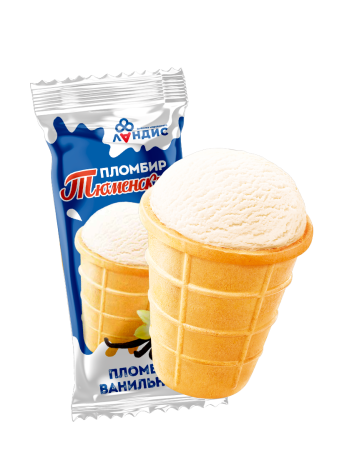 Ваф/ст "Тюменский пломбир" 15% ванильный 80 гр/30шт